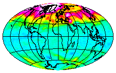Ozone Field of 26 March 2003
