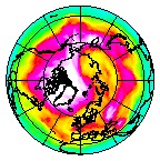 Ozone Field of 26 March 2003