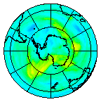 Ozone Field of 26 March 2003