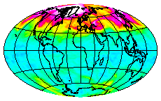 Ozone Field of 27 March 2003