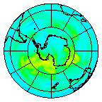 Ozone Field of 28 March 2003