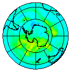 Ozone Field of 29 March 2003