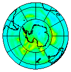 Ozone Field of 30 March 2003