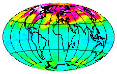 Ozone Field of 31 March 2003