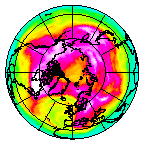 Ozone Field of 03 April 2003