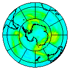 Ozone Field of 03 April 2003