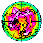 Ozone Field of 07 April 2003