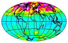 Ozone Field of 08 April 2003