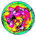 Ozone Field of 08 April 2003