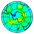 Ozone Field of 08 April 2003
