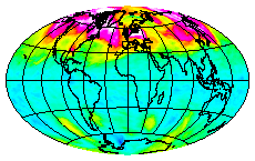 Ozone Field of 10 April 2003