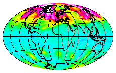 Ozone Field of 11 April 2003
