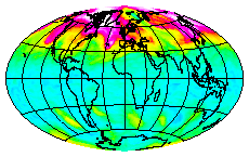 Ozone Field of 12 April 2003