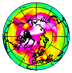 Ozone Field of 14 April 2003