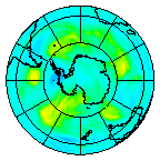 Ozone Field of 14 April 2003