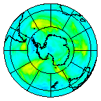 Ozone Field of 15 April 2003