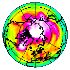 Ozone Field of 18 April 2003