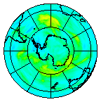Ozone Field of 19 April 2003