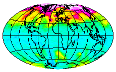 Ozone Field of 20 April 2003