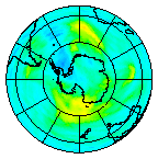 Ozone Field of 20 April 2003