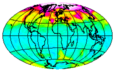 Ozone Field of 21 April 2003
