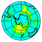 Ozone Field of 21 April 2003