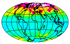 Ozone Field of 22 April 2003