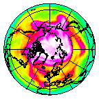 Ozone Field of 22 April 2003