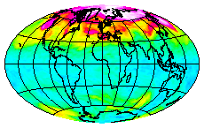 Ozone Field of 23 April 2003