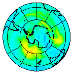 Ozone Field of 23 April 2003