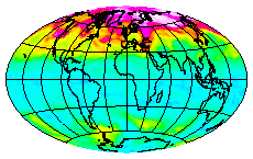 Ozone Field of 26 April 2003