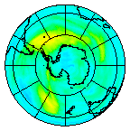 Ozone Field of 28 April 2003