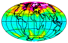 Ozone Field of 30 April 2003