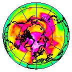 Ozone Field of 05 May 2003