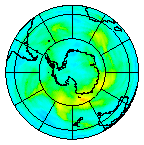 Ozone Field of 05 May 2003