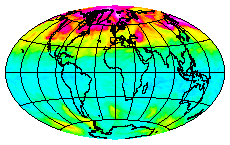 Ozone Field of 07 May 2003