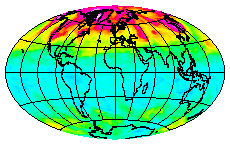 Ozone Field of 09 May 2003