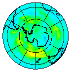 Ozone Field of 09 May 2003