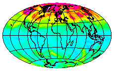 Ozone Field of 14 May 2003