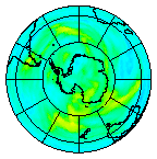 Ozone Field of 14 May 2003