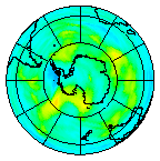 Ozone Field of 20 May 2003