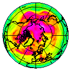 Ozone Field of 22 May 2003