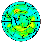 Ozone Field of 22 May 2003