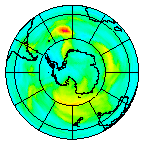 Ozone Field of 23 May 2003