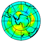 Ozone Field of 24 May 2003