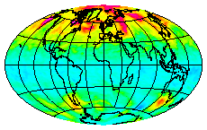 Ozone Field of 05 June 2003