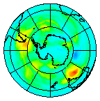 Ozone Field of 05 June 2003