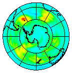 Ozone Field of 08 June 2003