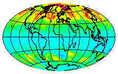Ozone Field of 09 June 2003