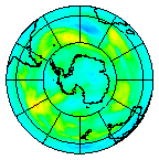 Ozone Field of 09 June 2003